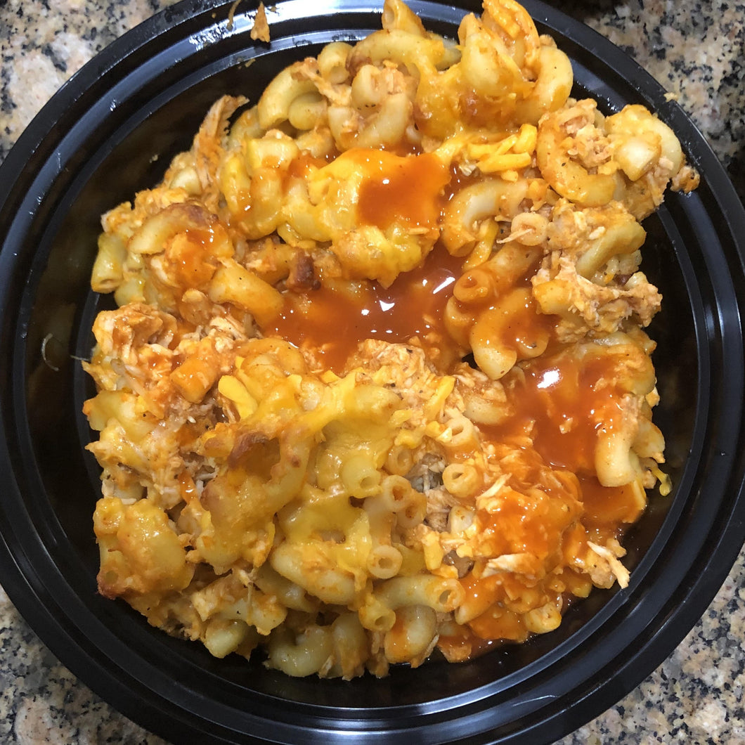 Buffalo Chicken Pasta Bake